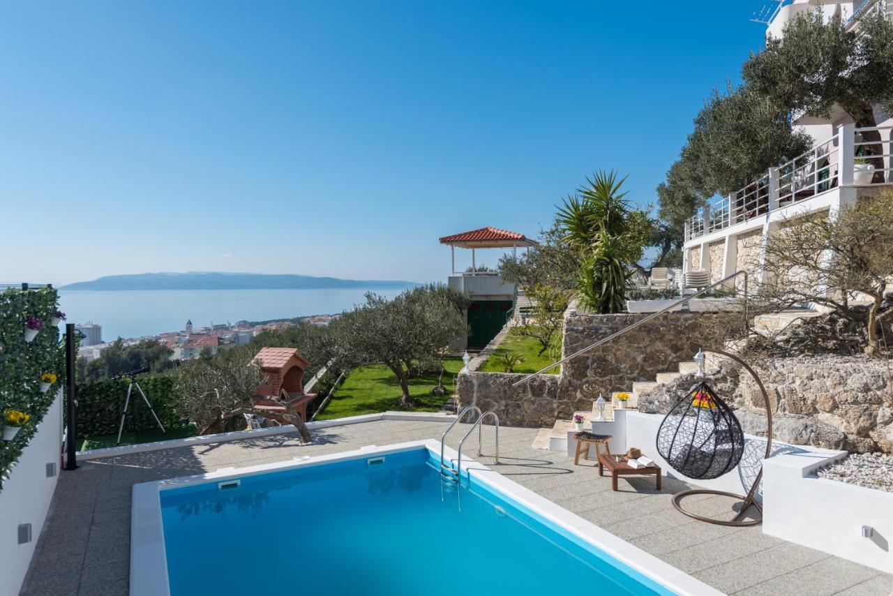 Villa Petra Apartment With Private Pool Makarska Bagian luar foto