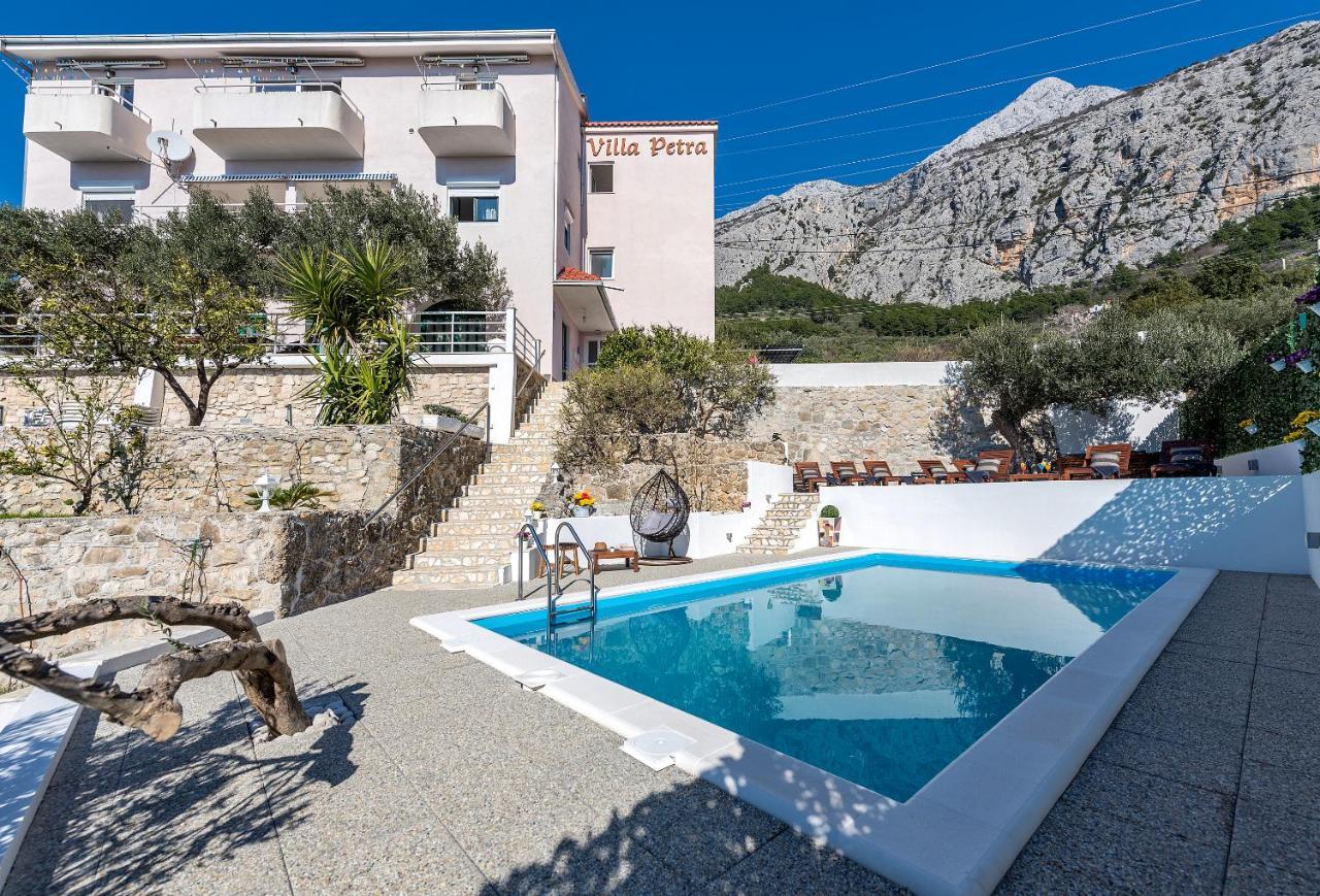 Villa Petra Apartment With Private Pool Makarska Bagian luar foto